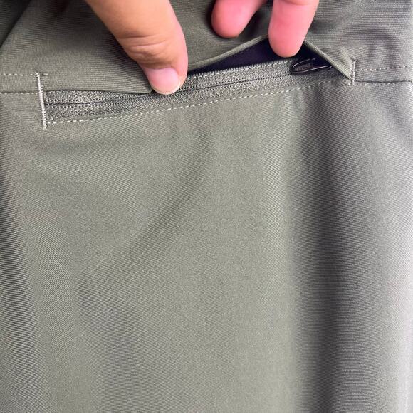 Lululemon ABC Jogger, Olive Green, Recycled Fabric, Casual Athleisure Pants - Picture 13 of 15